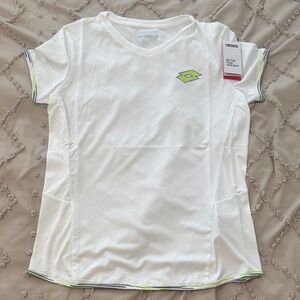 Lotto Women's White Short Sleeve Tee